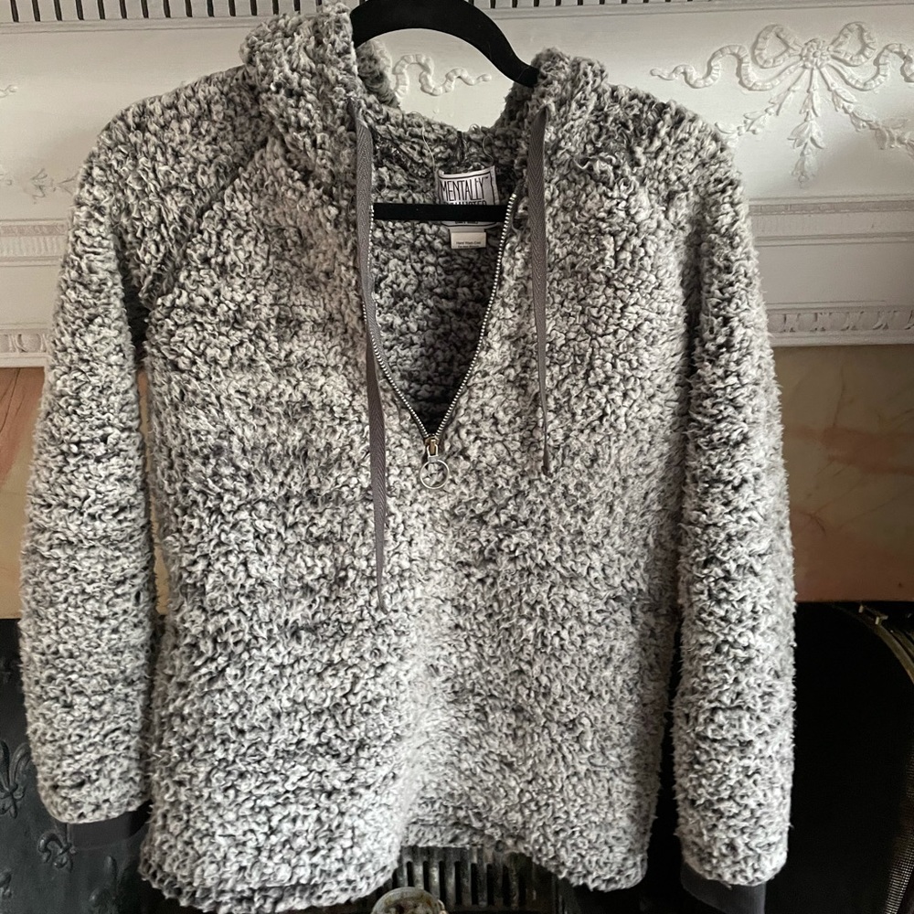 Very soft half zip sweater